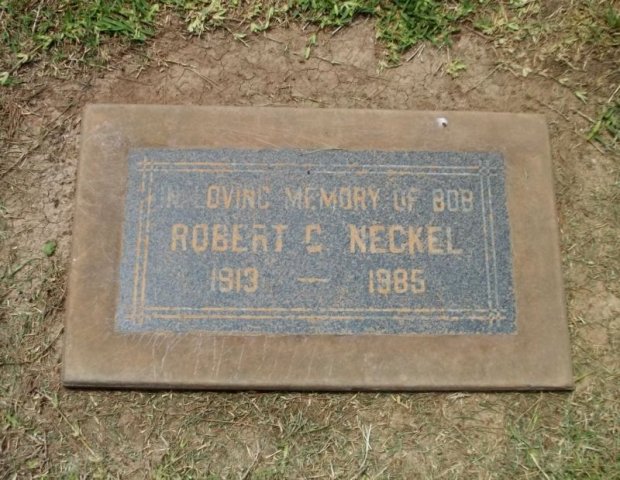 Neckel Robert 1913-1985 Grabstein